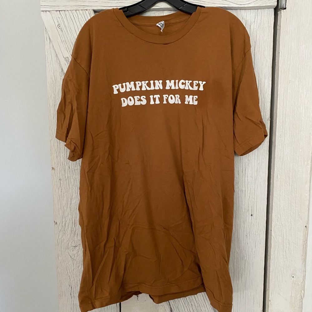 Pumpkin Mickey Does It For Me Tee